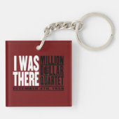 Porte-clés Million de quartet du dollar "j'étais là " (Dos)