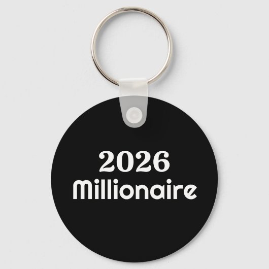Porte-clés millionnaire 2026 (Recto)