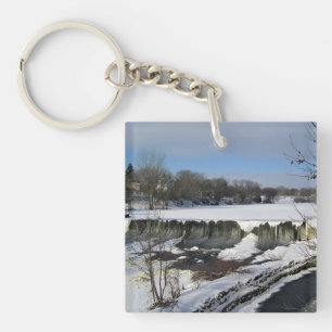 Porte-clés Milwaukee River, West Bend, Wisconsin