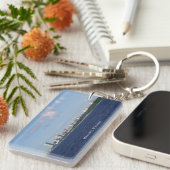 Porte-clés Milwaukee Skyline rectangle porte - clé acrylique (Devant droit)