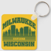 Porte-clés Milwaukee, Wisconsin (Dos)