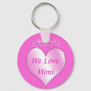 Porte-clés Mimi des cadeaux de grand-mère nous aimons Mimi