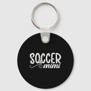 Porte-clés Mimi footballeuse Mimi fière d'un footballeur Mimi