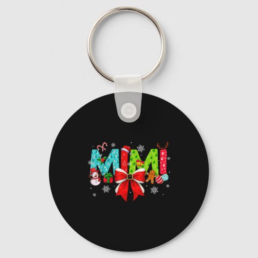 Porte-clés Mimi Noël Coquette Bow Mimi Noël (Recto)