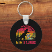 Porte-clés Mimi Saurus Rex Sensibilisation sur l'autisme Dino (Recto)