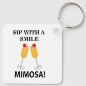 Porte-clés Mimosa Sip Avec Le Sourire Mimosa (Dos)