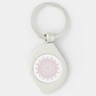 Porte-clés Mindfulness Mandala Design Metal Porte - clé