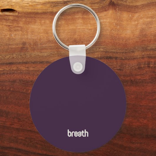 Porte-clés Mindfulness - Purple Key Ring (Verso)