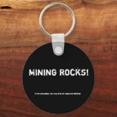 Porte-clés Mines de rochers ! (Recto)