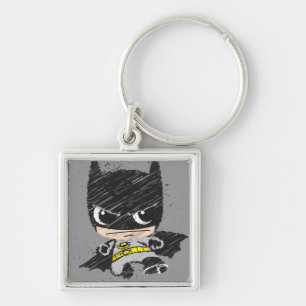 Porte-clés Mini classique Batman Sketch