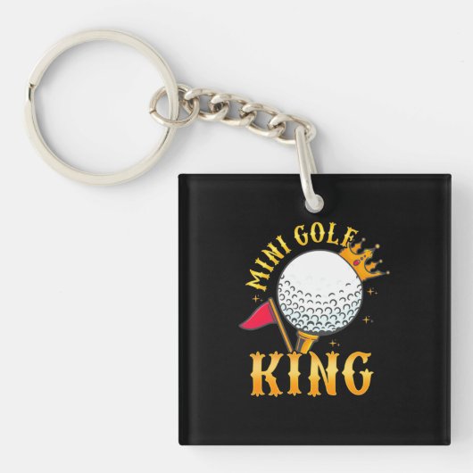 Porte-clés Mini Golf King (Devant)