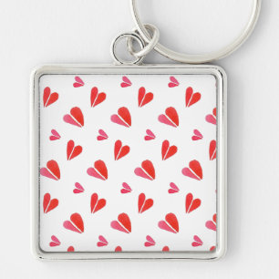 Porte-clés MINI HEARTS Premium Square Keychain