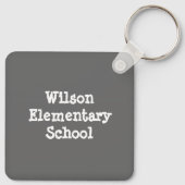 Porte-clés Mini tableau de bord de l'esprit scolaire (Dos)