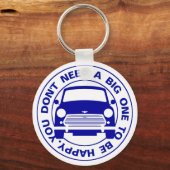 Porte-clés Mini voiture Austin classique (Recto)