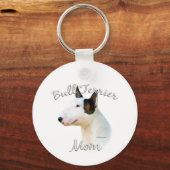 Porte-clés Miniature Bull Terrier Maman 2 (Verso)
