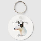 Porte-clés Miniature Bull Terrier Maman 2 (Verso)