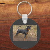 Porte-clés Miniature_pinscher (Recto)