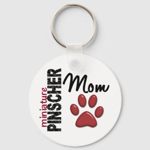 Porte-clés Miniature Pinscher Maman 2