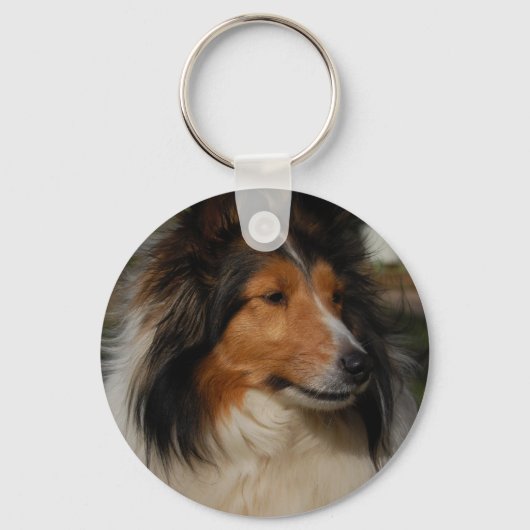 Porte-clés Miniature Porte - clé Collie (Recto)