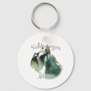 Porte-clés Miniature Schnauzer Maman 2
