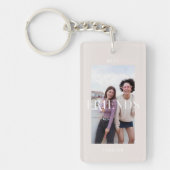 Porte-clés Minimal moderne | Meilleurs Amis Pour Toute La Mes (Devant)