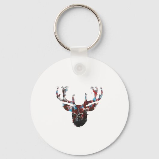 Porte-clés minimal style Oh Deer (Recto)