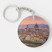 Porte-clés Minimalist Florence Italy Aesthetic Keychains (Devant)