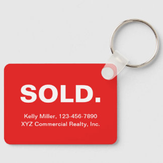 Porte-clés Minimalist SOLD Realtor | Budget New Home Closing 