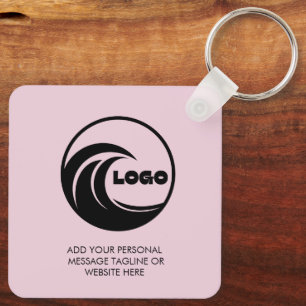 Porte-clés minimaliste Conception de logo d'entrep