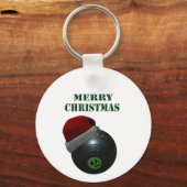 Porte-clés Minimalists Bows Joyeux Noël, (Recto)