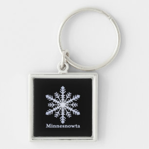 Porte-clés Minnesnowta Blue Snowflake