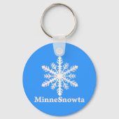 Porte-clés MinneSnowta with Snowflake (Recto)