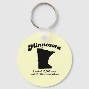 Porte-clés Minnesota Motto - Terre de 10 000 lacs