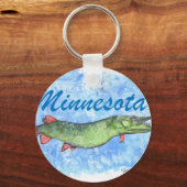 Porte-clés Minnesota Musky (Recto)
