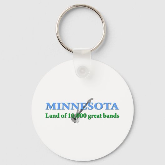 Porte-clés Minnesota - Terre de 10 000 bandes (Recto)