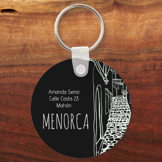 Porte-clés Minorque (Verso)