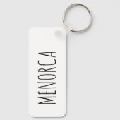 Porte-clés Minorque, Espagne (Verso)