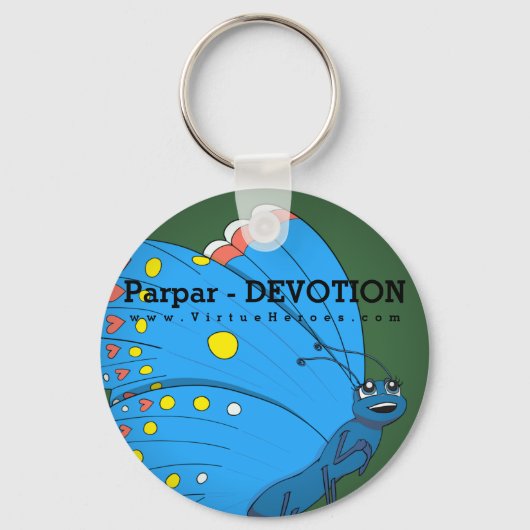 Porte-clés Minuscule Virtue Heroes™ - Porte - clé Parpar (Recto)