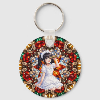 Porte-clés Mirabella dans le kaléidoscope de pierres précieus