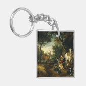 Porte-clés Miracle de Saint Hubert par Pierre Paul Rubens (Devant gauche)
