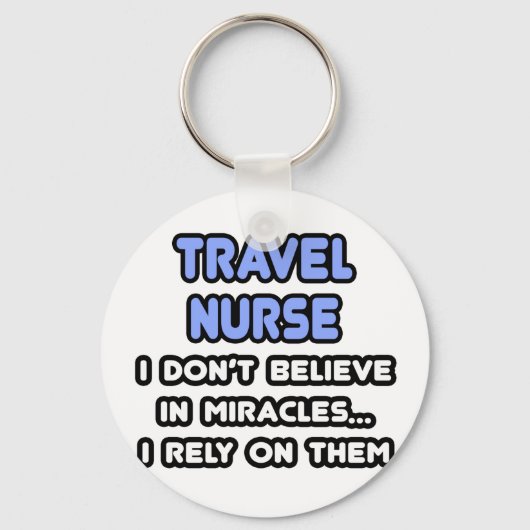Porte-clés Miracles et infirmières de voyage (Recto)