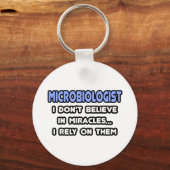 Porte-clés Miracles et microbiologistes (Recto)