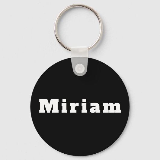 Porte-clés Miriam (Verso)