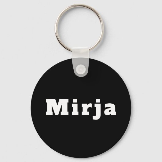Porte-clés Mirja (homonymie) (Recto)