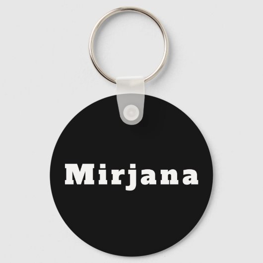 Porte-clés Mirjana (Recto)