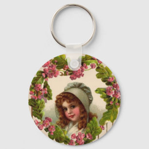 Porte-clés Miss vintage