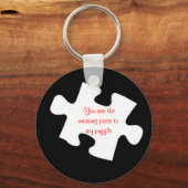 Porte-clés Missing Piece Keychain (Recto)