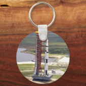 Porte-clés Mission Apollo 11 à l'anniversaire de la Lune (Recto)