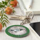 Porte-clés Mission Apollo 8 Christmas Eve Moon (Côté)