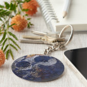 Porte-clés Mission de scoutisme à Astéroïde 16 Psyche (Côté)